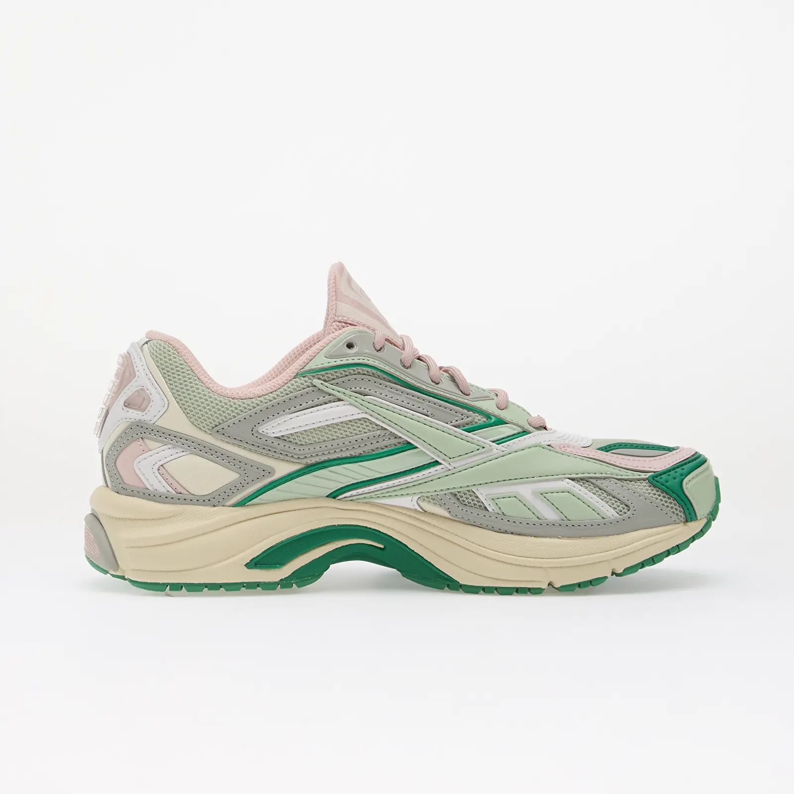 Чоловічі кросівки Reebok Premier Road Ultra SV Light Sage/ Elemental Pink/ Vintage Chalk