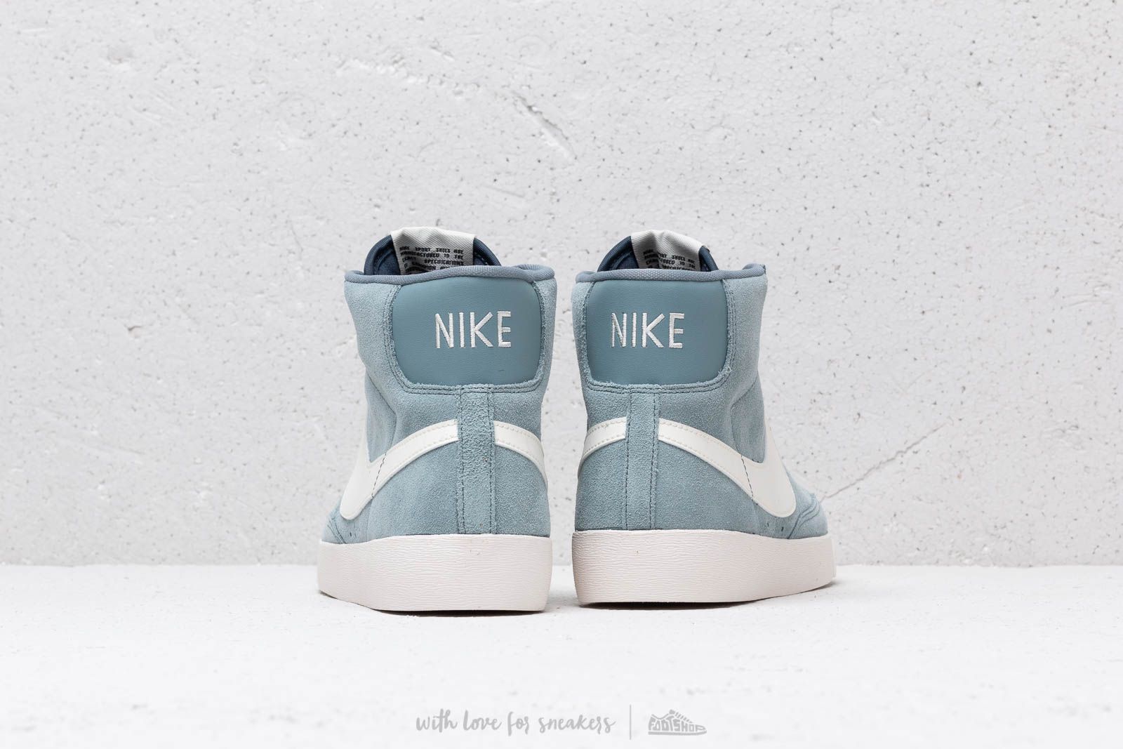 Nike w blazer mid vintage suede black/sail-sail 19ho-i discount