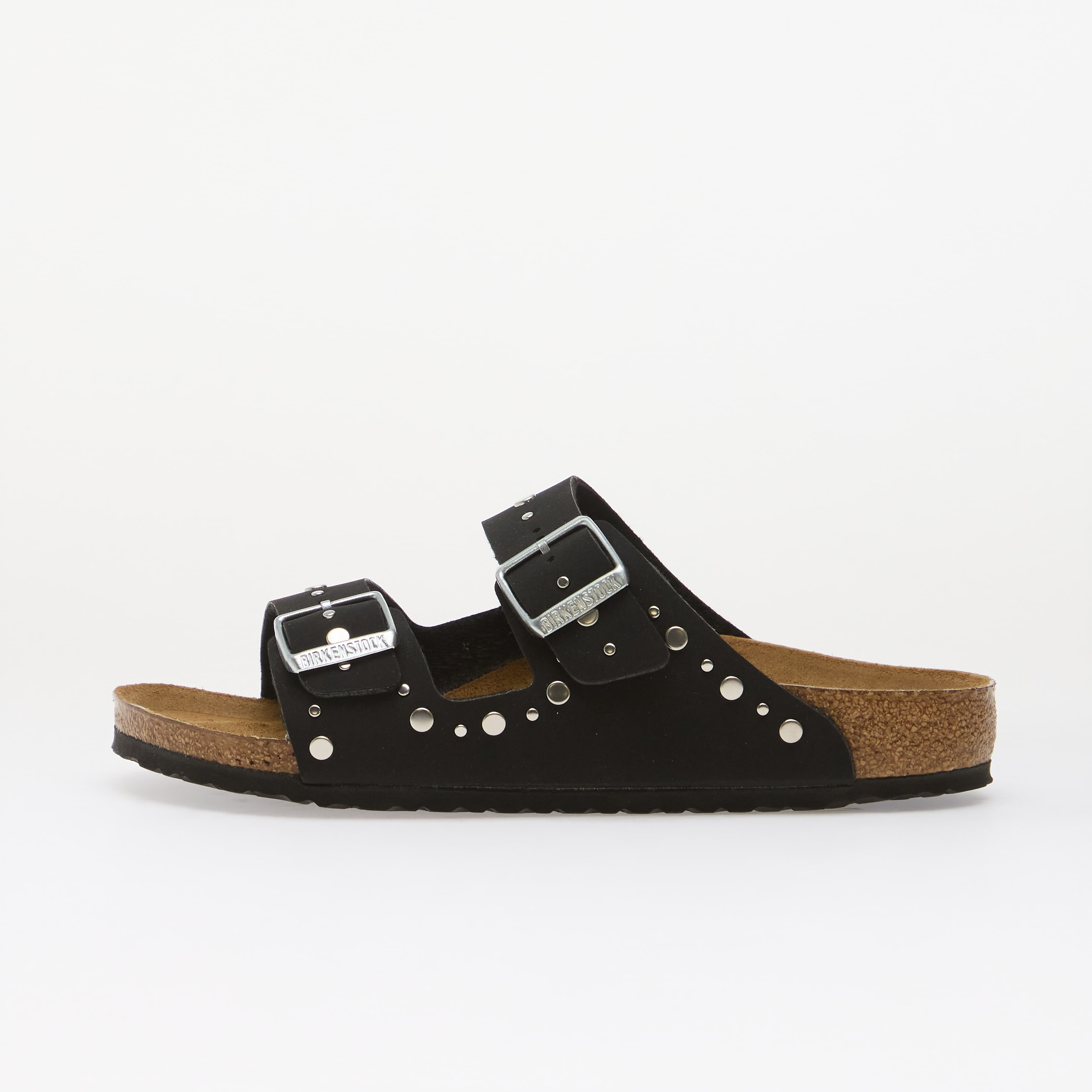 Birkenstock Arizona Rivets Border Kids Birko-Flor Black 38