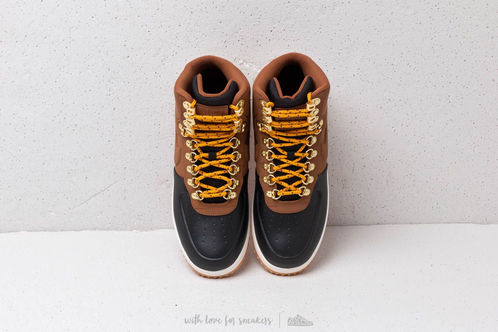Men's shoes Nike Lunar Force 1 Duckboot '18 Black/ Lt British Tan-Phantom