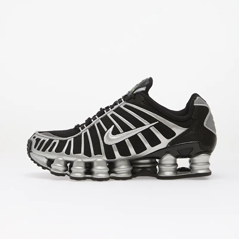 Nike Shox TL Kids Black/ Metallic Silver/ Volt Ice