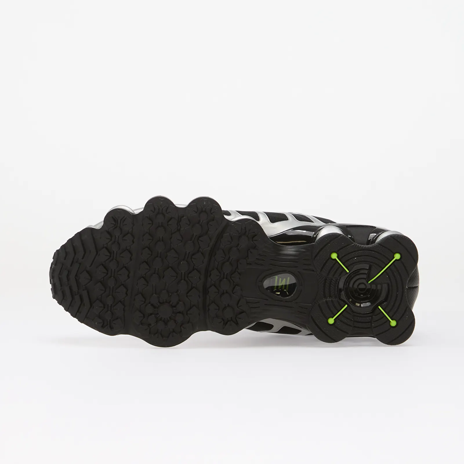 Férfi cipők Nike Shox TL Kids Black/ Metallic Silver/ Volt Ice