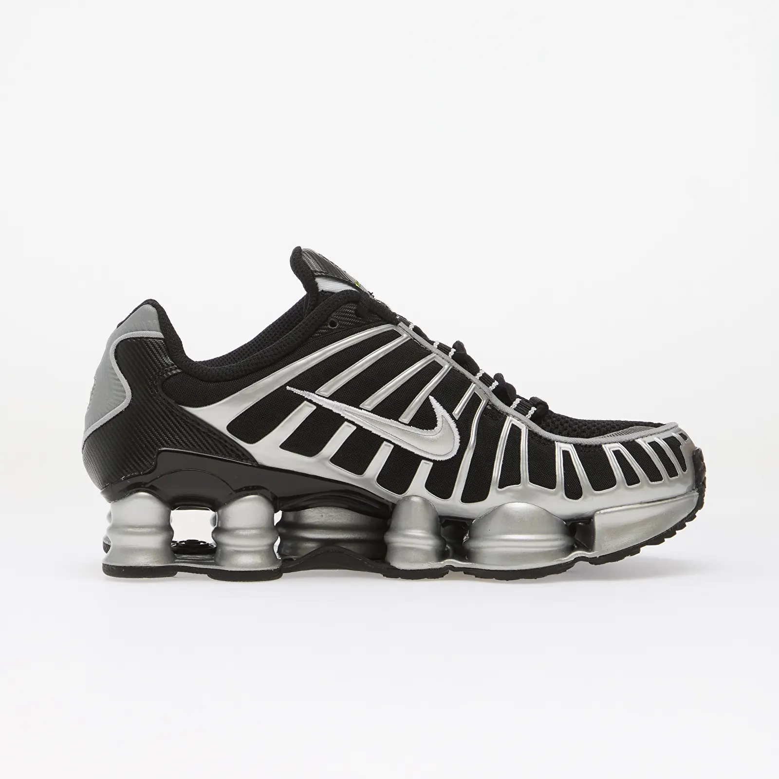 Férfi cipők Nike Shox TL Kids Black/ Metallic Silver/ Volt Ice