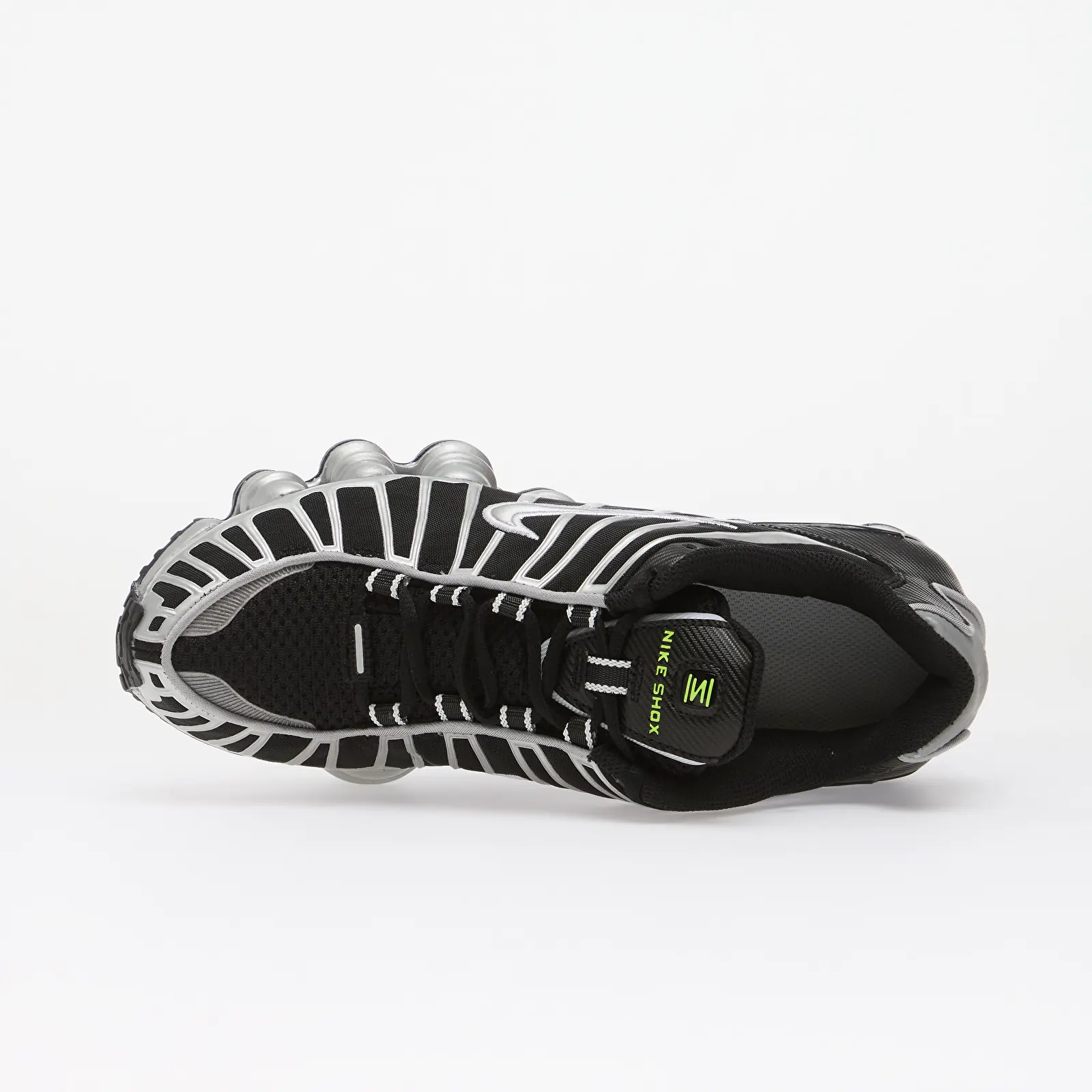 Férfi cipők Nike Shox TL Kids Black/ Metallic Silver/ Volt Ice