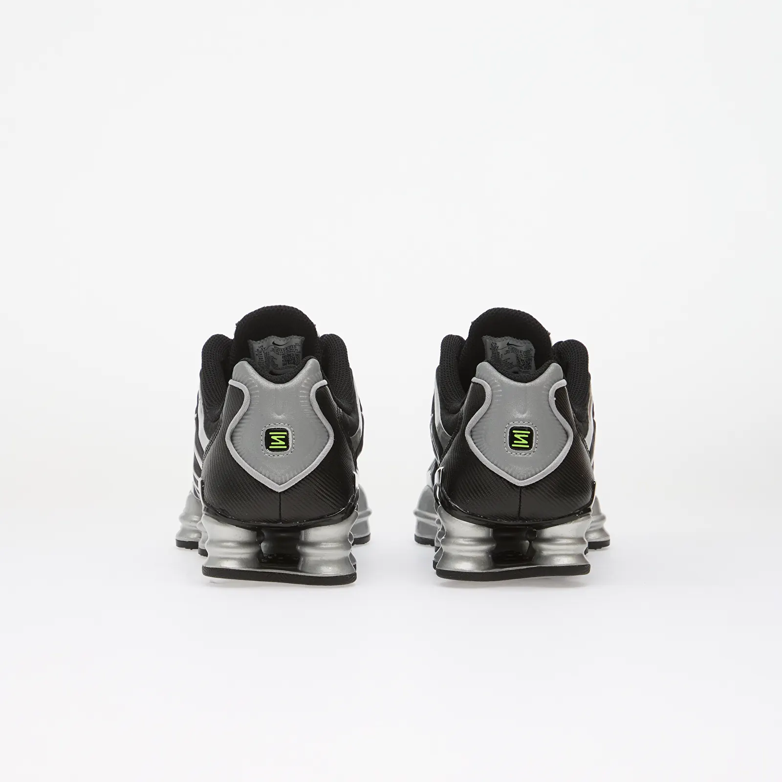 Férfi cipők Nike Shox TL Kids Black/ Metallic Silver/ Volt Ice