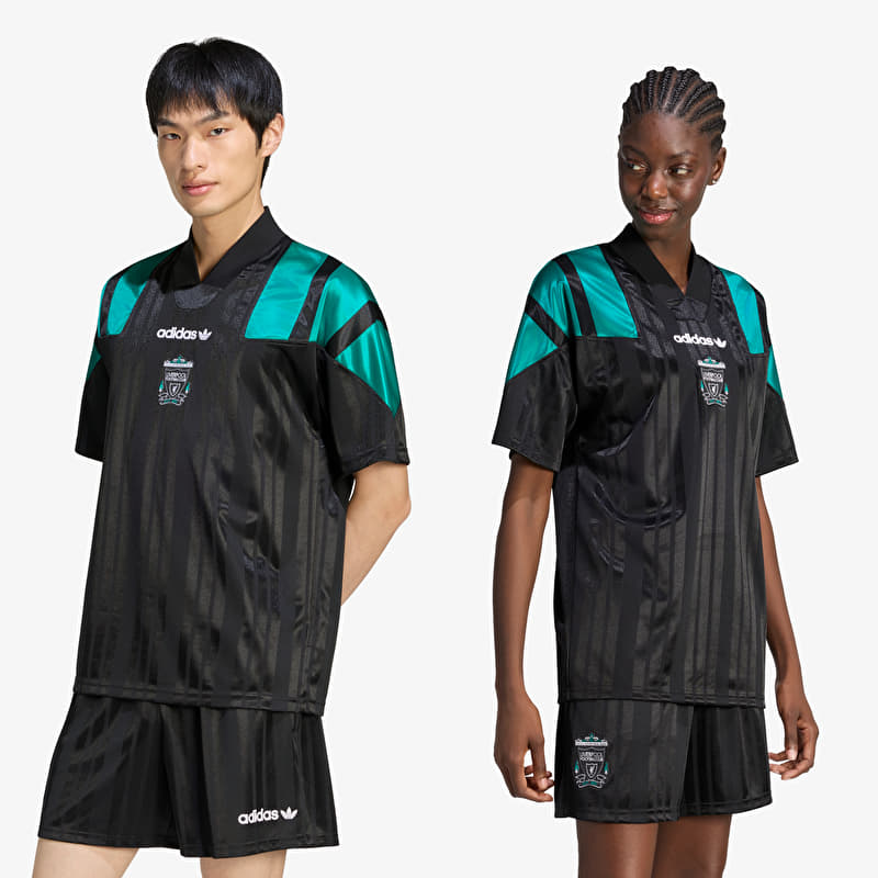 adidas Liverpool FC EQT Jersey UNISEX Black/ Equipment Green