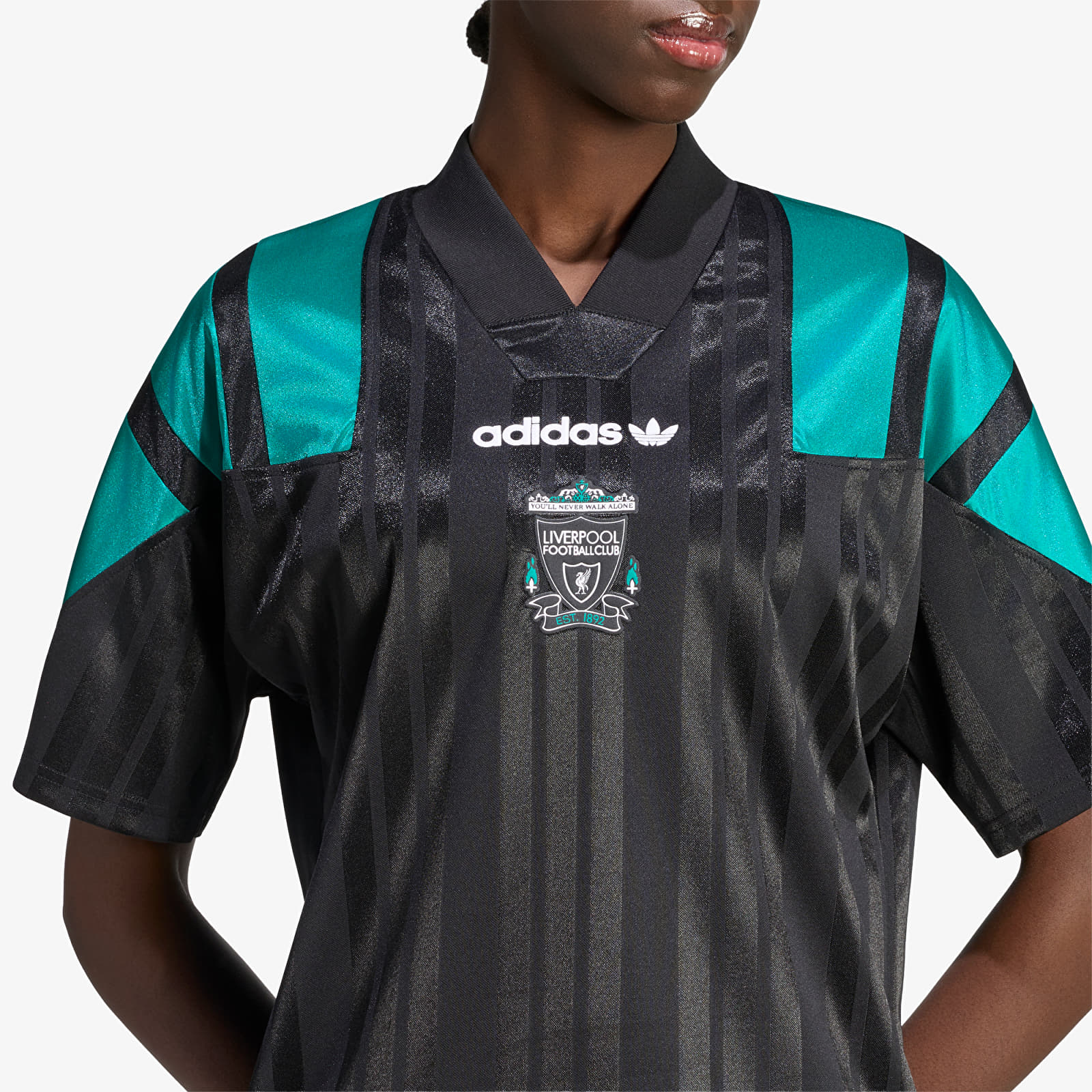 Джерси adidas Liverpool FC EQT Jersey UNISEX Black/ Equipment Green