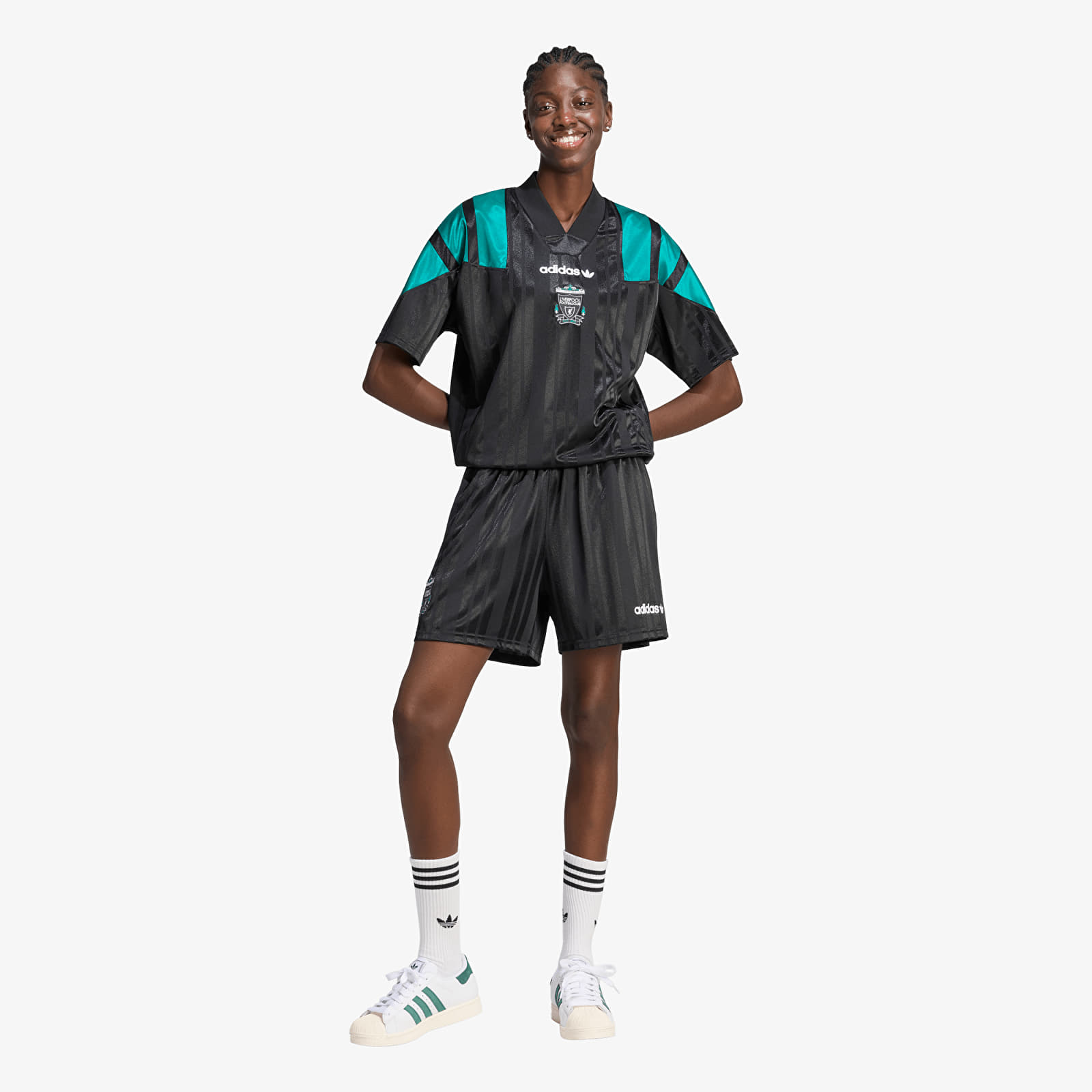 Джерси adidas Liverpool FC EQT Jersey UNISEX Black/ Equipment Green