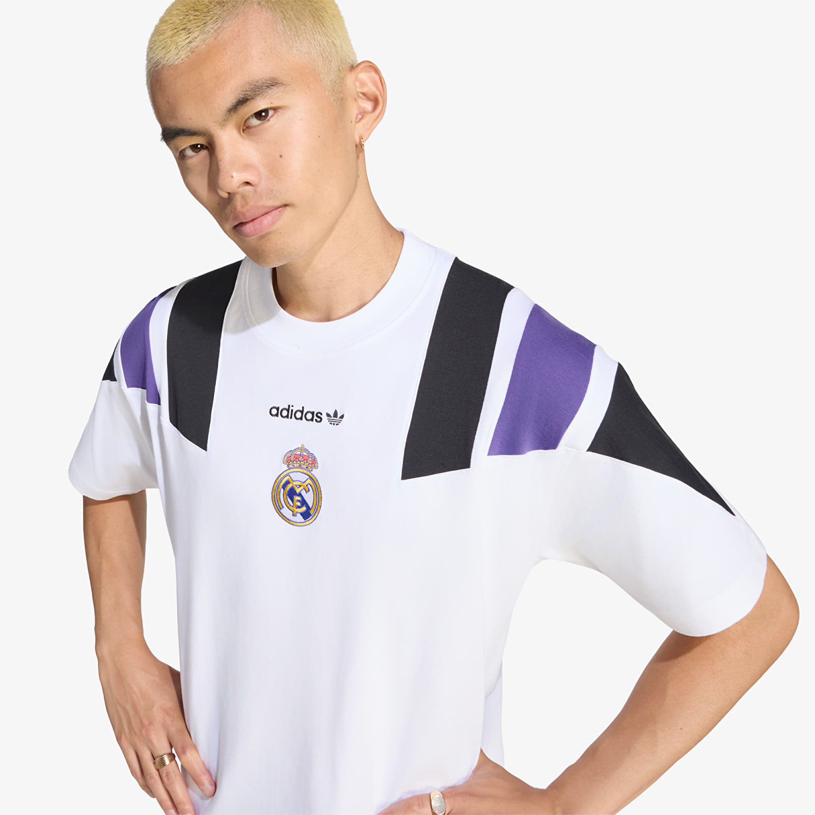 Koszulki adidas Real Madrid EQT Tee White