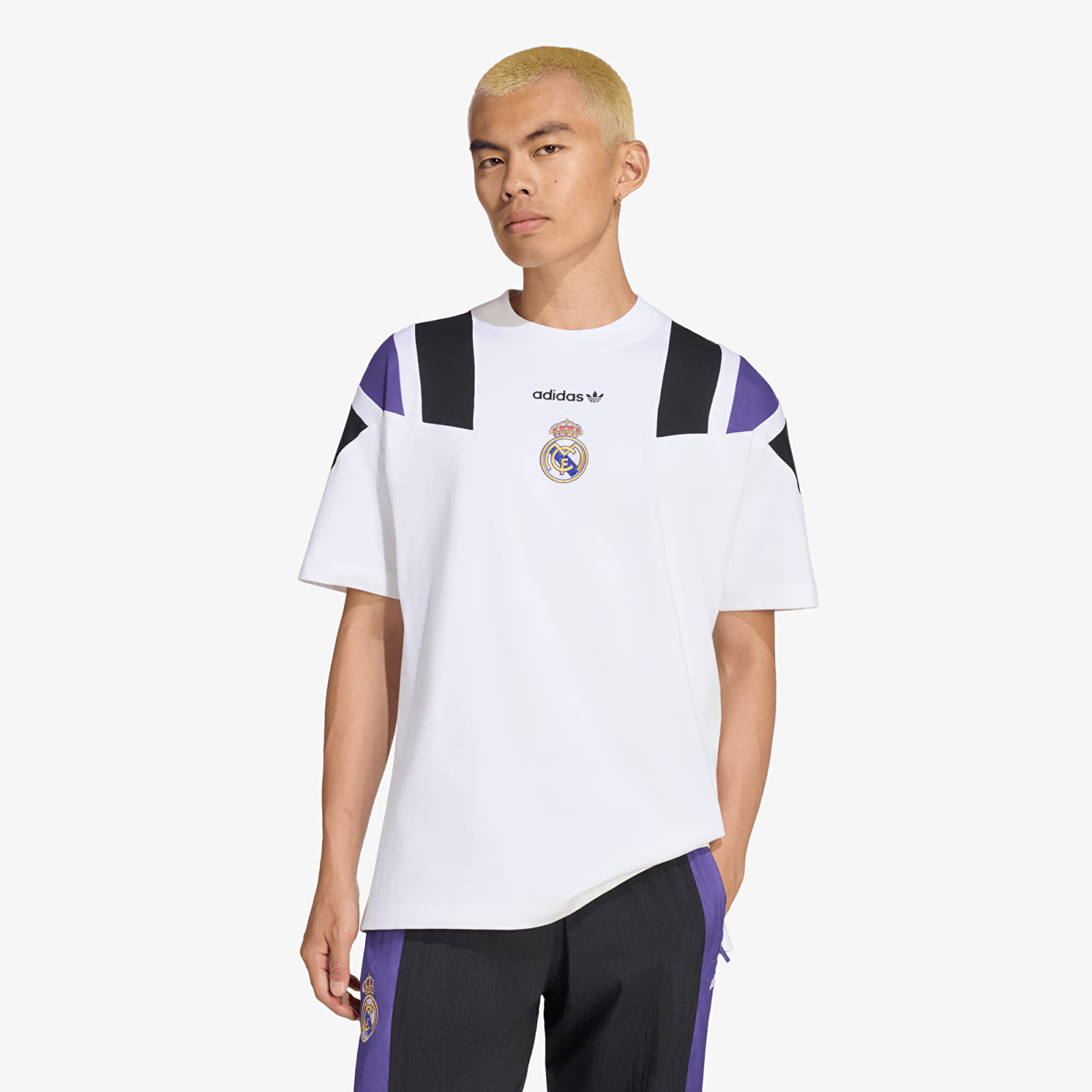 Koszulki adidas Real Madrid EQT Tee White
