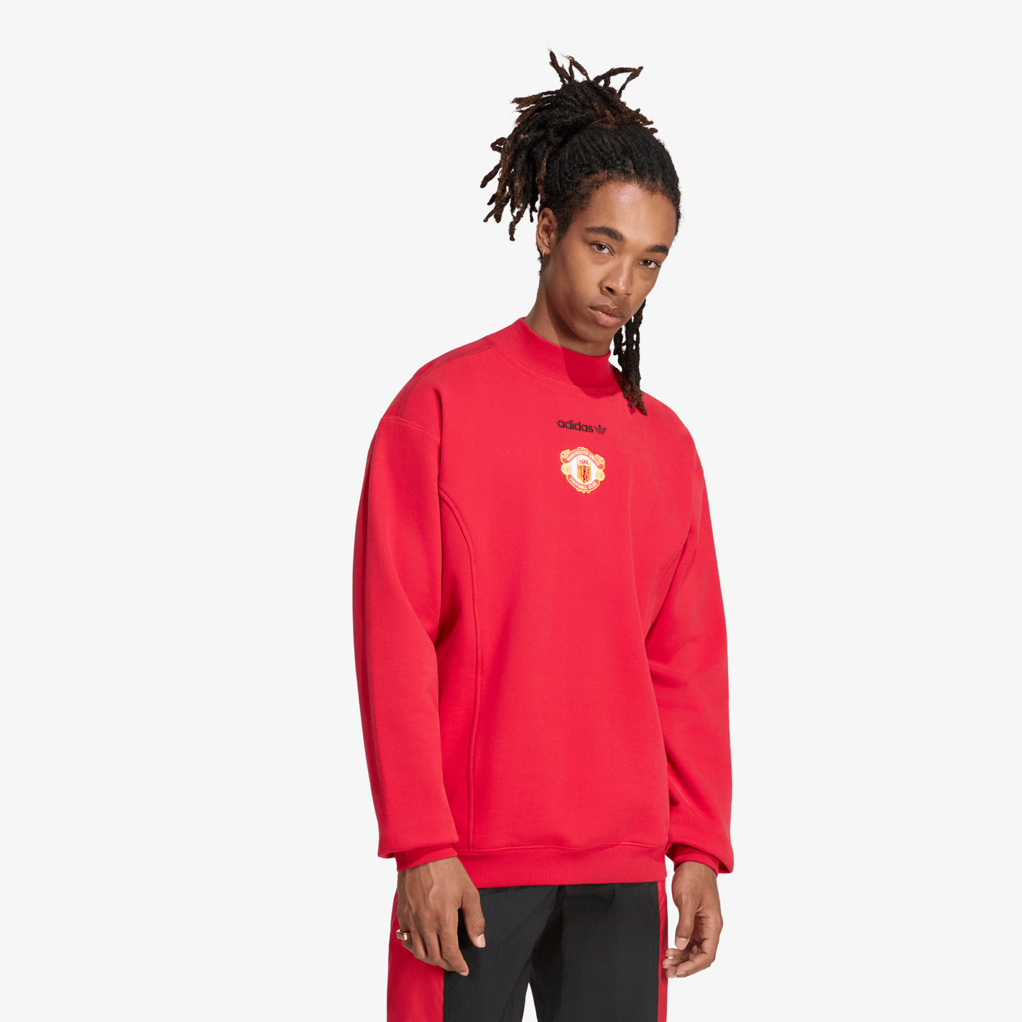 Sweatshirt adidas Manchester United EQT Sweatshirt Mufc Red XXL