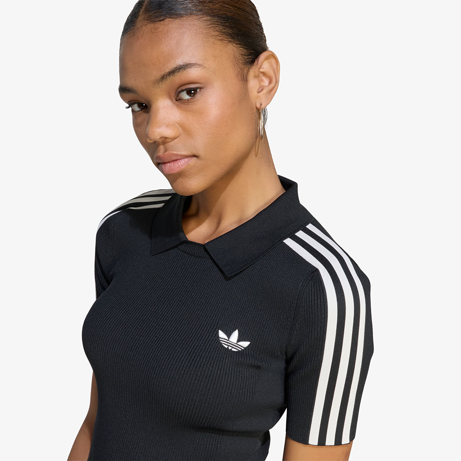 T-shirts adidas Tech Rib Cali T-Shirt Black/ Chalk White