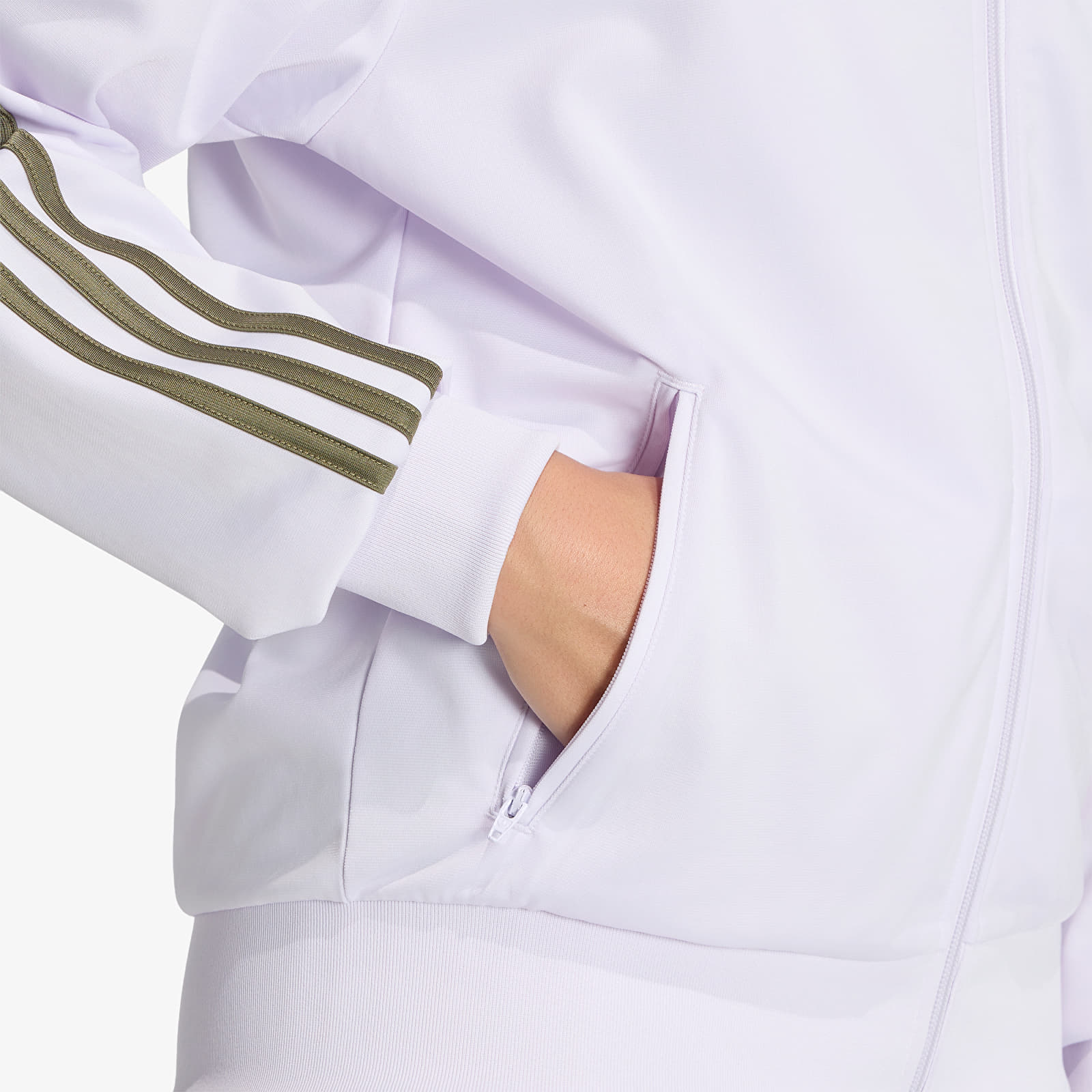 Куртки adidas Firebird Track Top Loose Frozen Purple/ Olive Strata