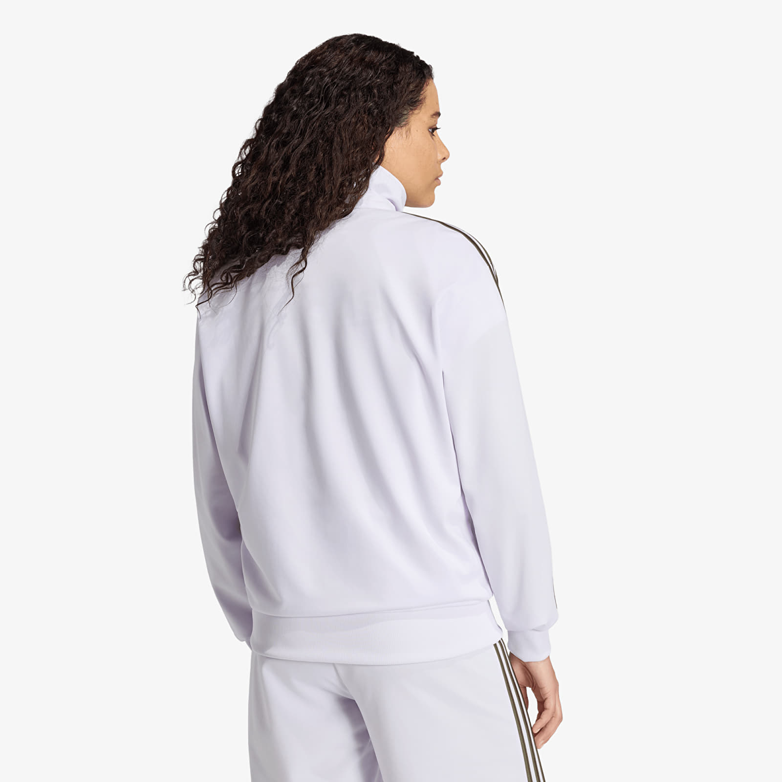 Куртки adidas Firebird Track Top Loose Frozen Purple/ Olive Strata