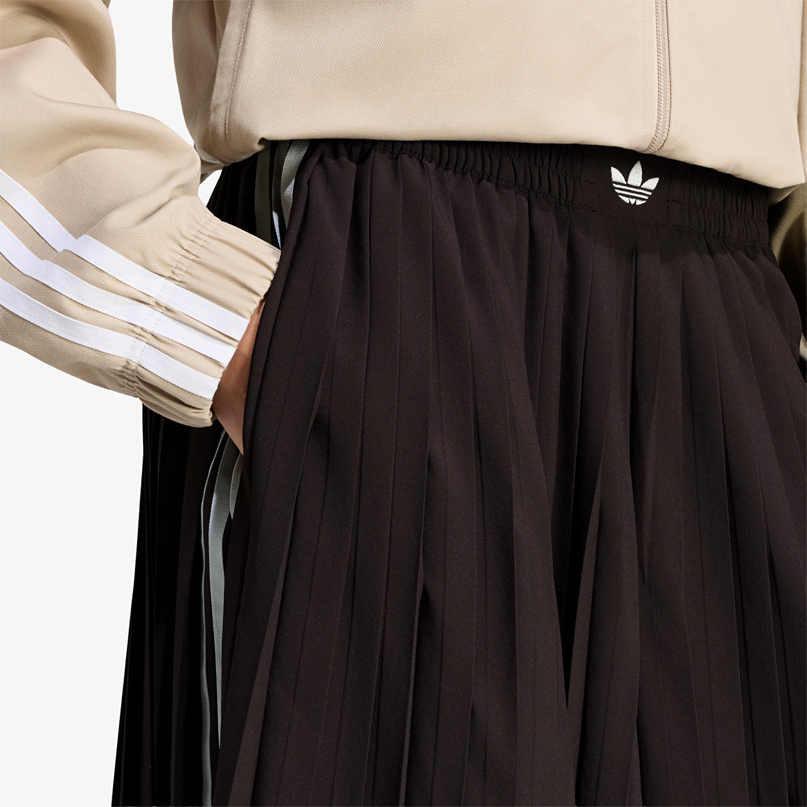 Pants adidas Pleated Track Pants Night Brown