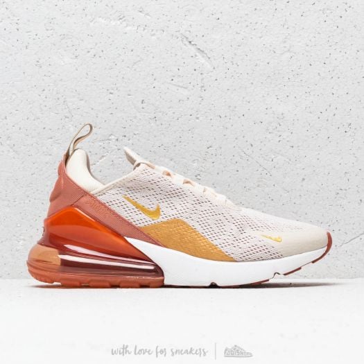 Nike 270 cream and gold sale