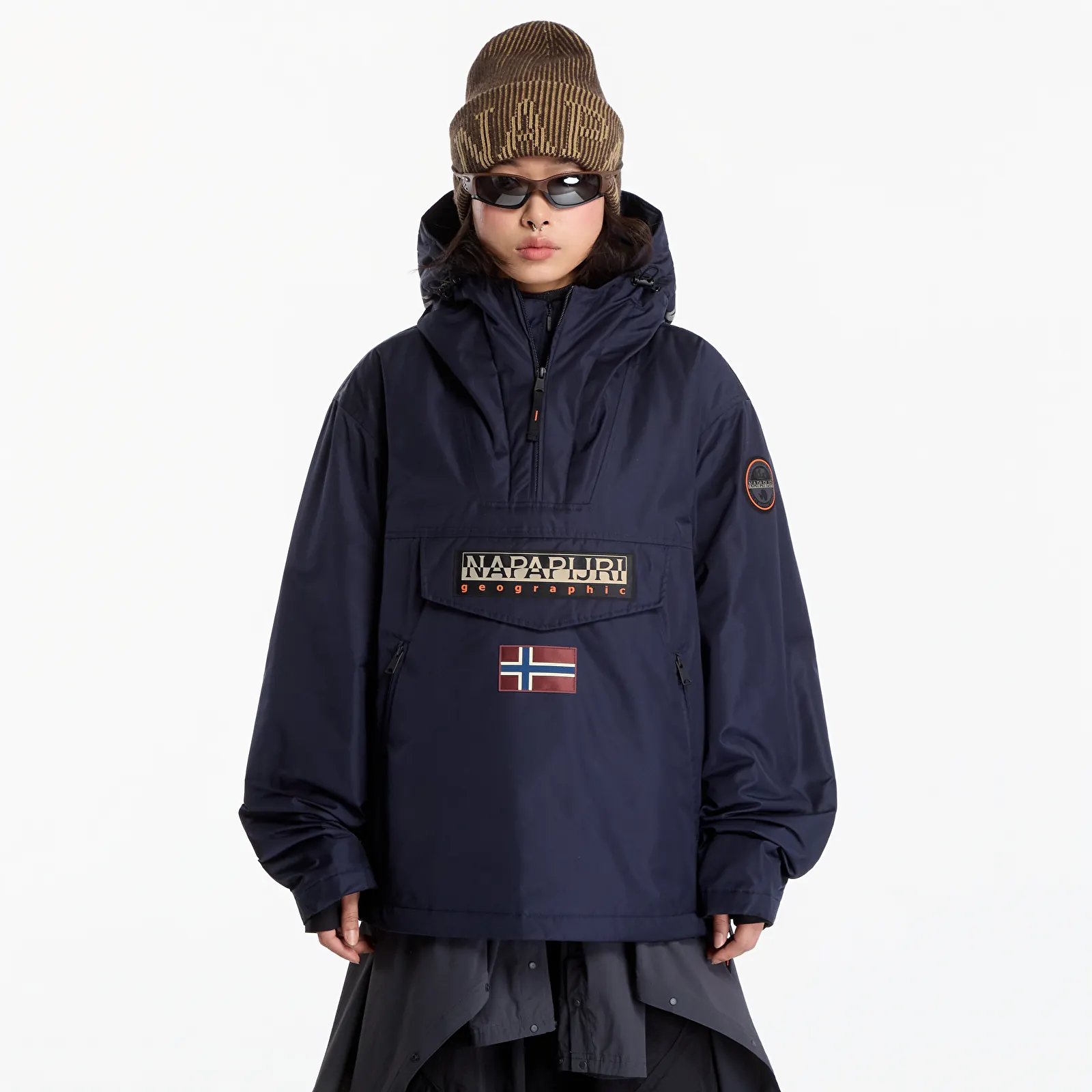 Jackets Napapijri Rainforest Next Blu Marine