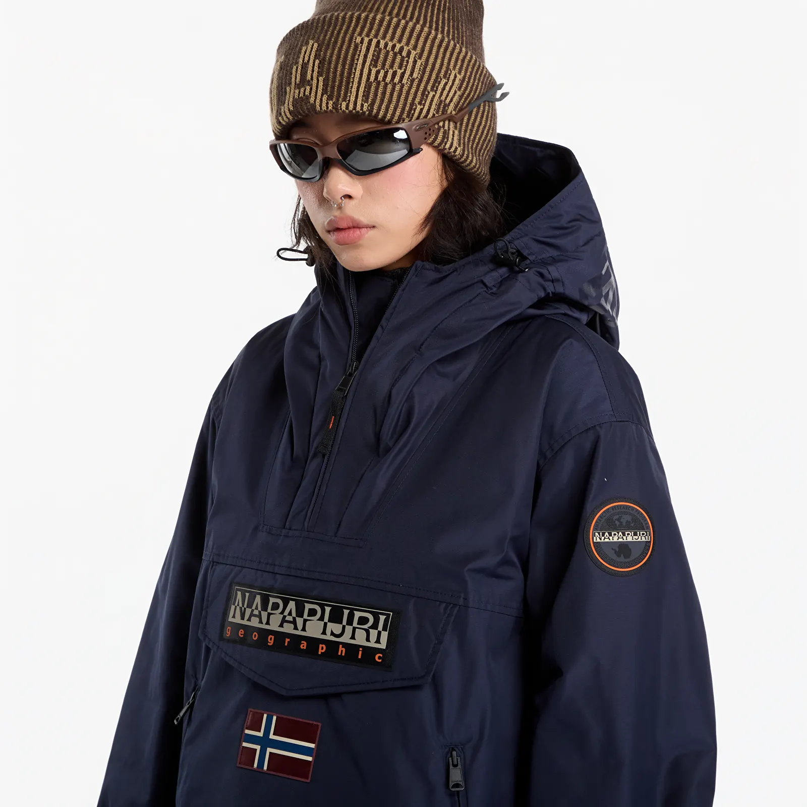 Jackets Napapijri Rainforest Next Blu Marine