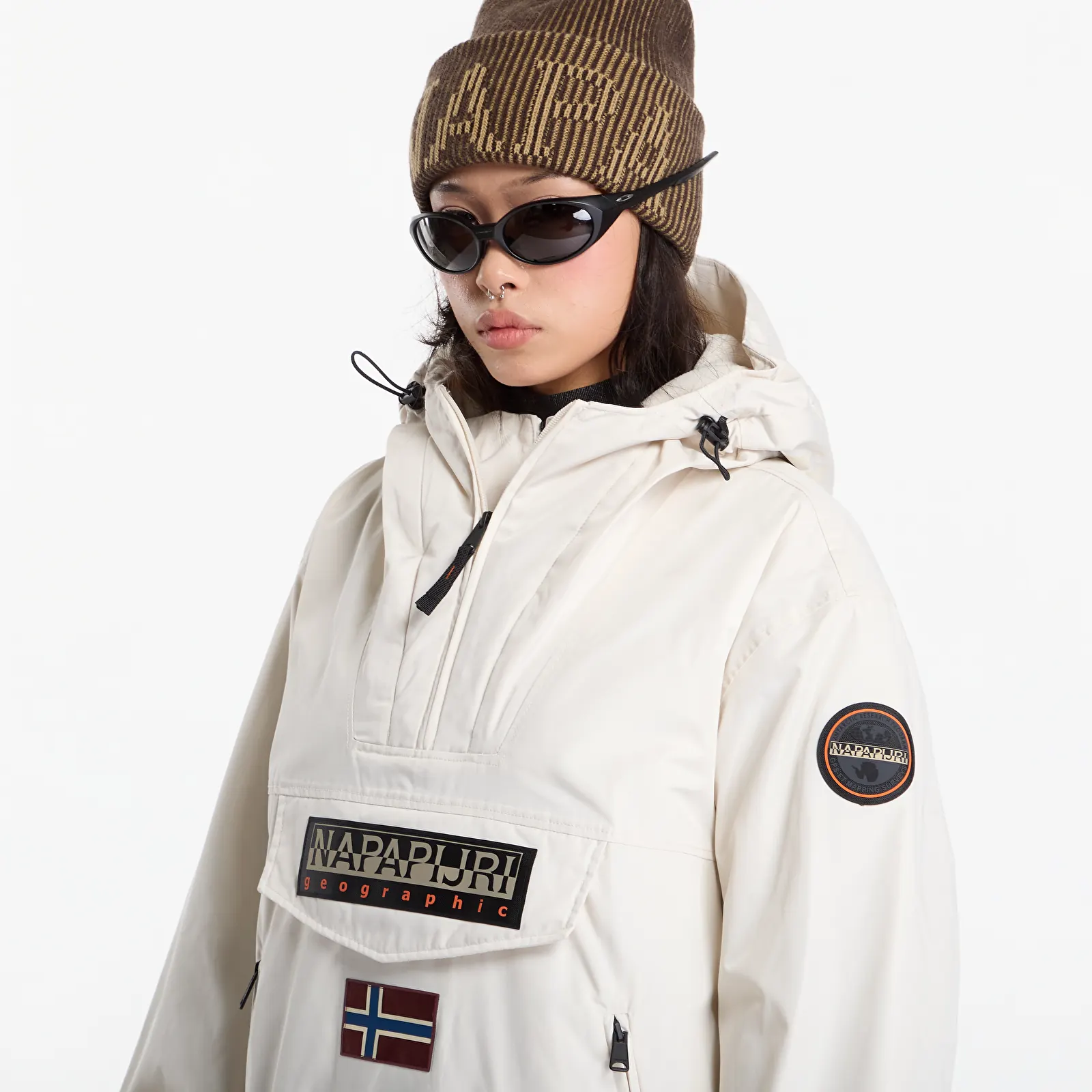 Jackets Napapijri Rainforest Next Beige Dimity