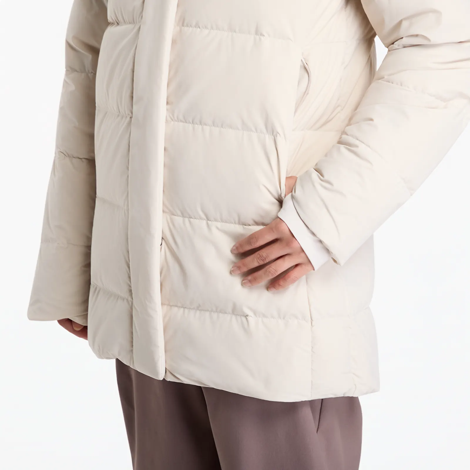 Puffer jackets Columbia Amaze Puff™ Mid Hooded Jacket Dark Stone
