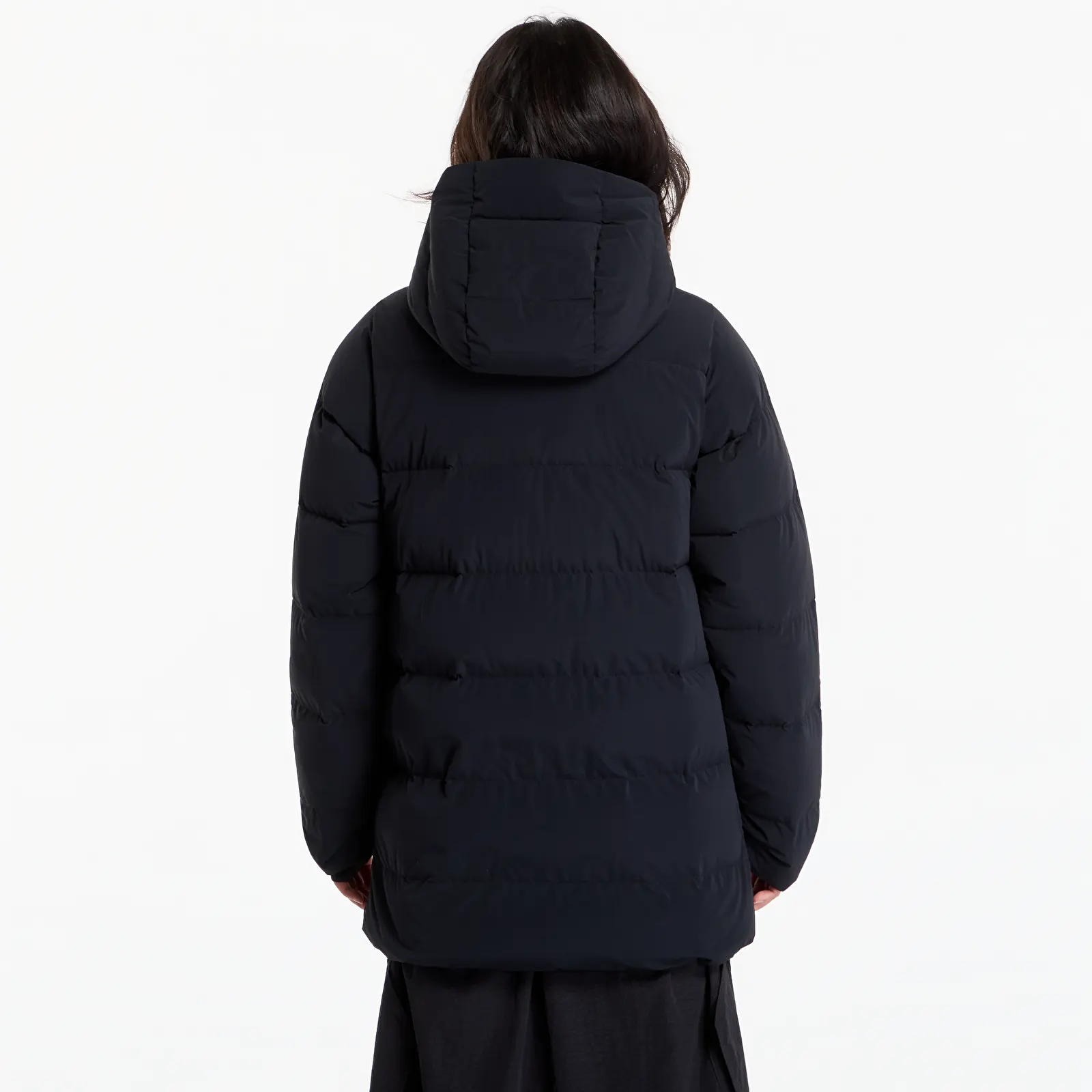 Puhovke  Columbia Amaze Puff™ Mid Hooded Jacket Black