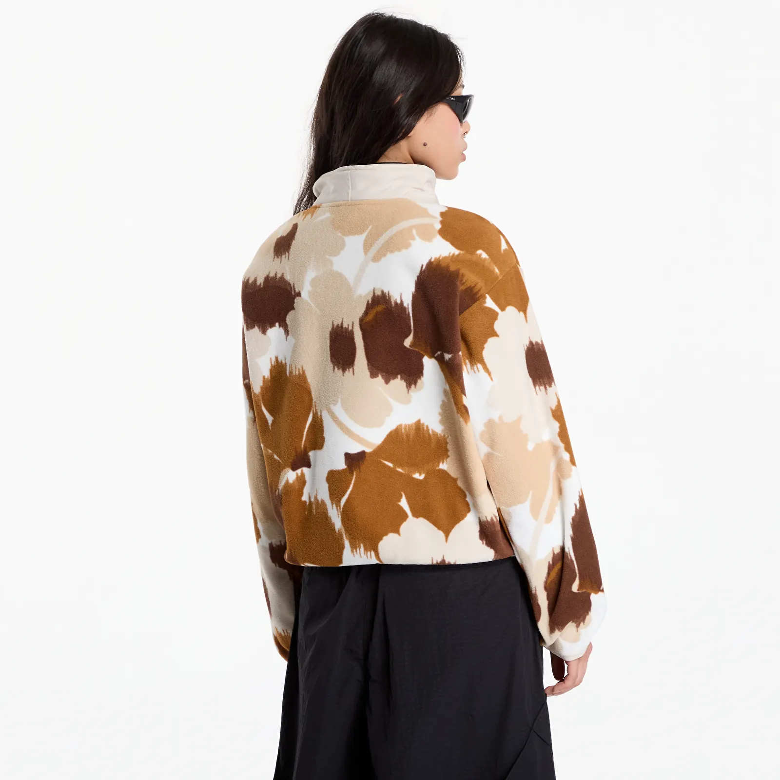 Hoodies and sweatshirts  Columbia Sequoia Grove™ II Printed Half Zip Camel Brown Ikatbloom