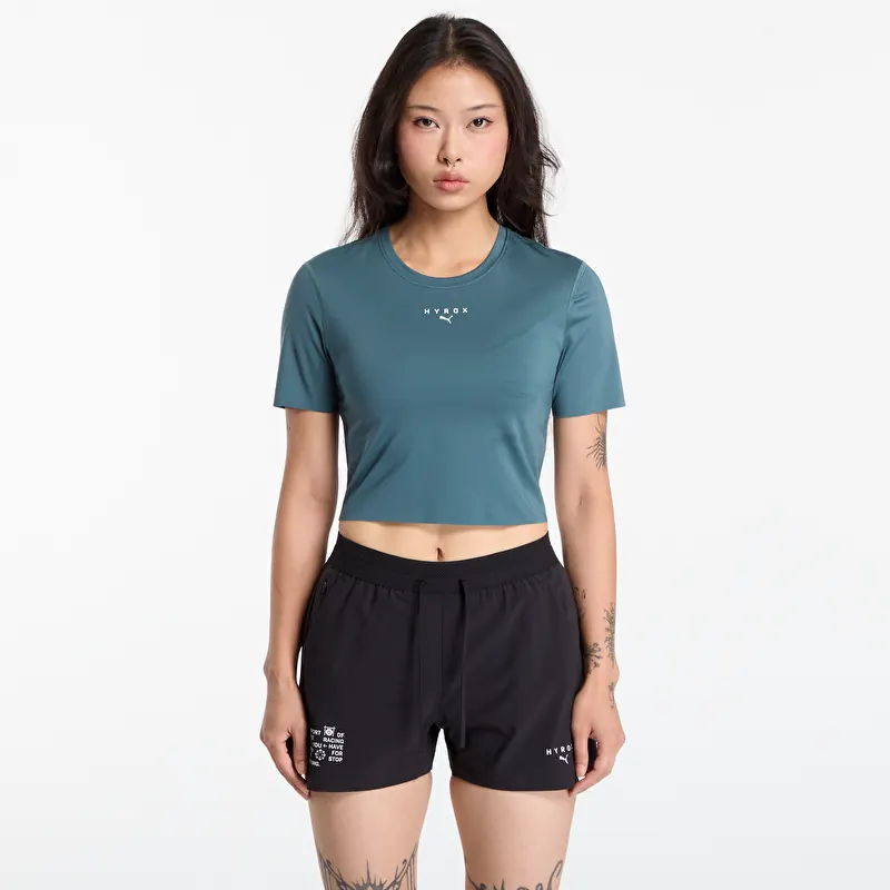 T-shirt Puma X Hyrox Pwrmode Crop Tee Herb Garden
