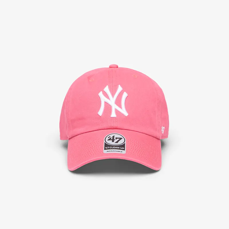 Mütsike '47 Brand MLB Clean Up New York Yankees Cap Pink