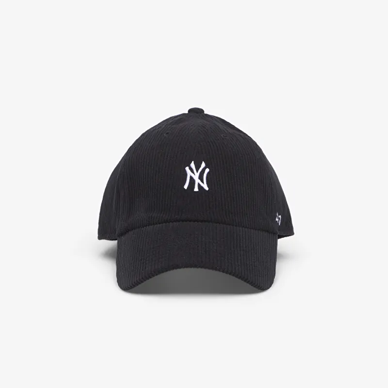 Кепка '47 Brand MLB Clean Up Cord Base Runner New York Yankees Cap Black