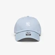 '47 Brand MLB Clean Up Base Runner New York Yankees Cap Pastel Blue