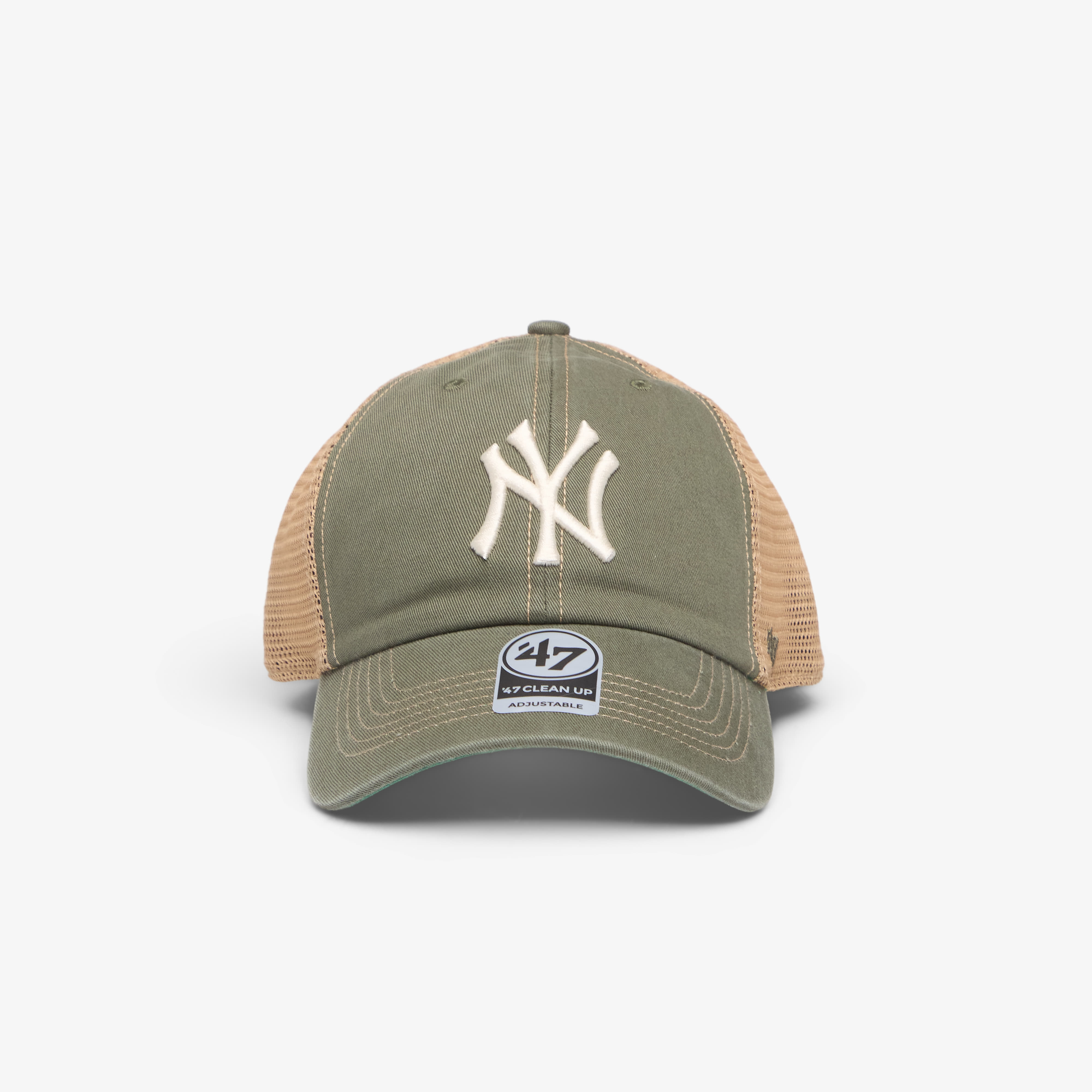 '47 Brand MLB Clean Up Trawler New York Yankees Cap Green/ Beige Universal