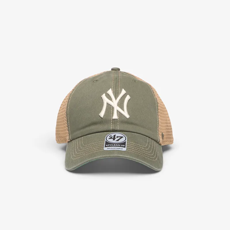 Tappo '47 Brand MLB Clean Up Trawler New York Yankees Cap Green/ Beige