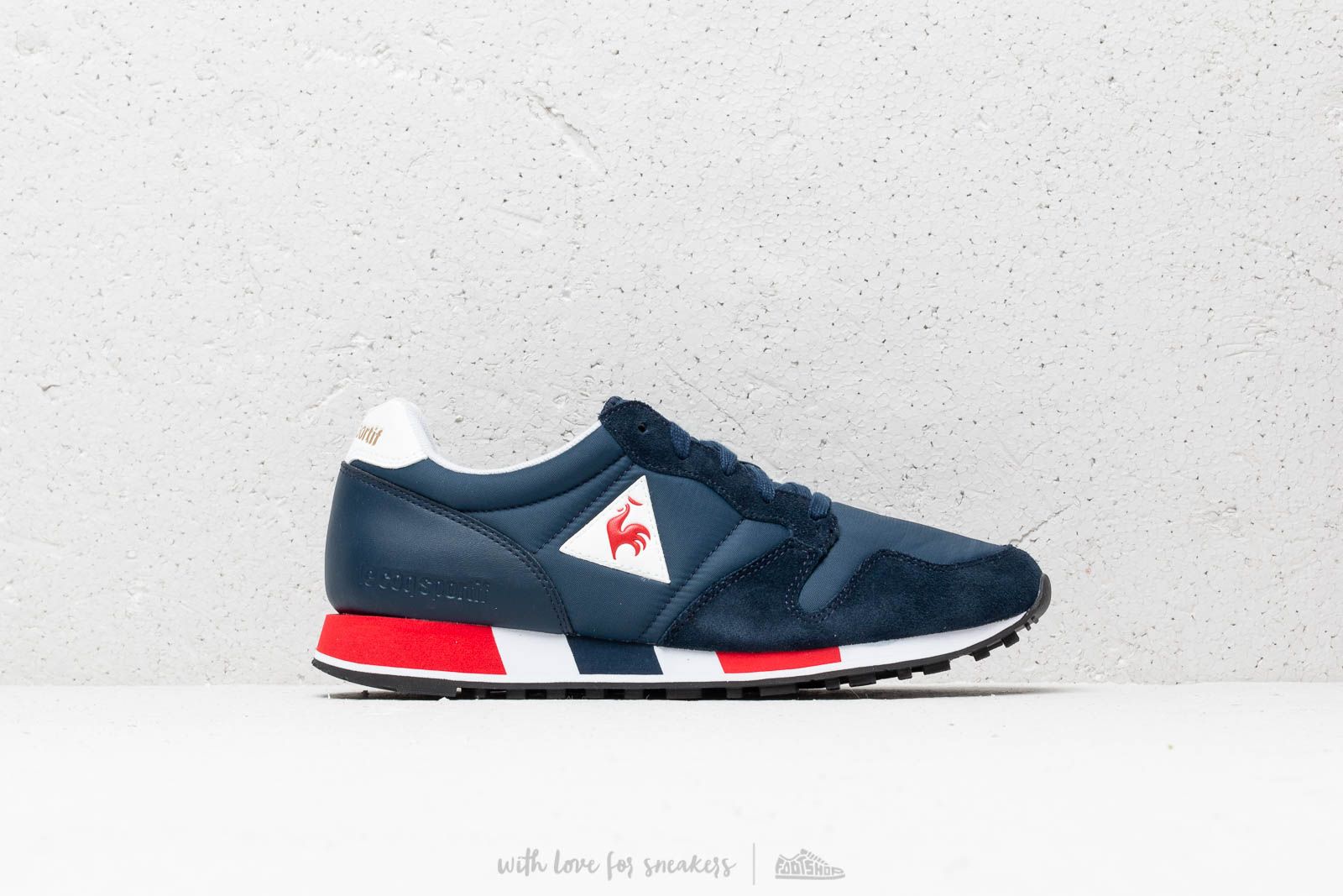 Men s shoes le coq sportif Omega Dress Blue Pure Red Footshop