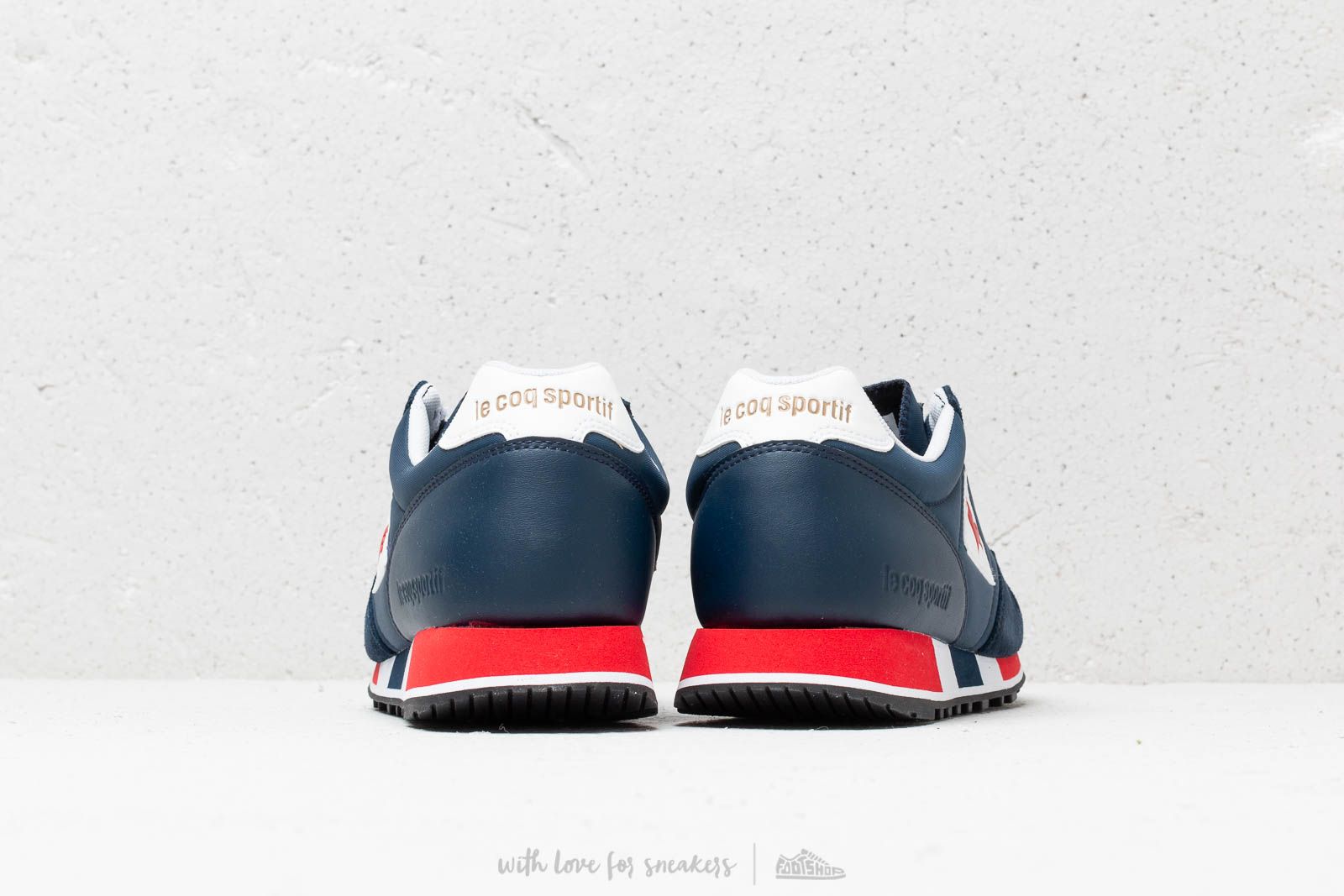 Férfi cipők le coq sportif Omega Dress Blue/ Pure Red