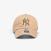 '47 Brand MLB Clean Up Contrast New York Yankees Cap Khaki