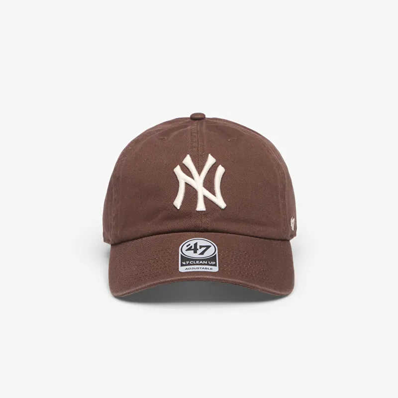 '47 Brand MLB Clean Up Contrast New York Yankees Cap Brown