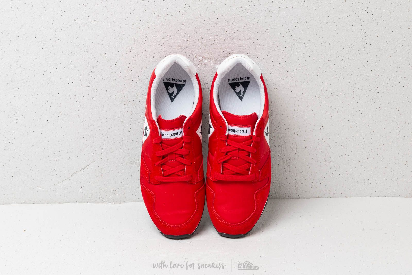 Men s shoes le coq sportif Omega Pure Red Black Footshop