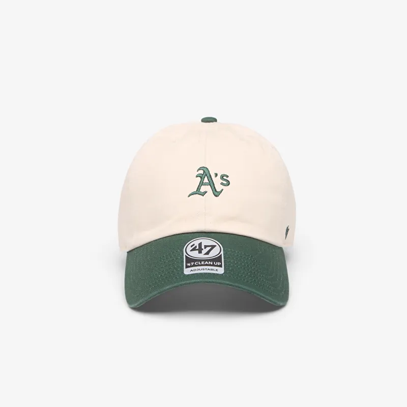 Tappo '47 Brand MLB Clean Up Base Runner Oakland Athletics Cap Natural