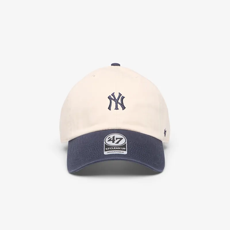 '47 Brand MLB Clean Up Base Runner New York Yankees Cap Natural