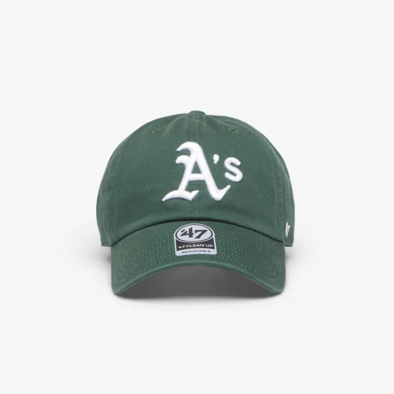 Tappo '47 Brand MLB Clean Up Oakland Athletics Cap Dark Green