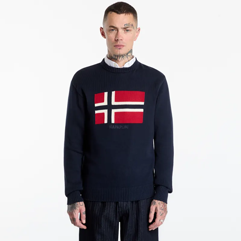 Napapijri Pullover Mura Blu Marine
