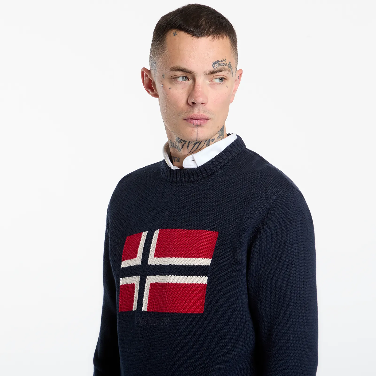 Truien Napapijri Pullover Mura Blu Marine