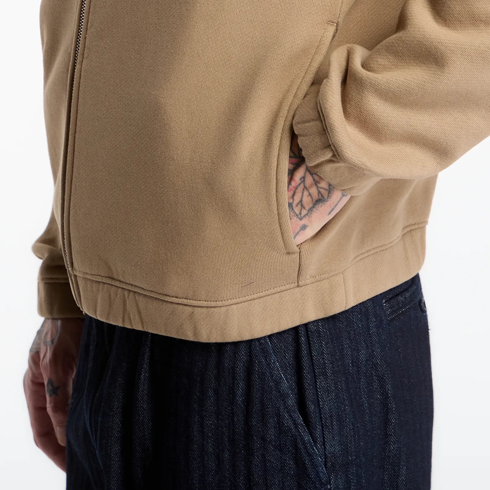 Φούτερ Napapijri Bloom Full-Zip Hoodie Beige Petrified Oak