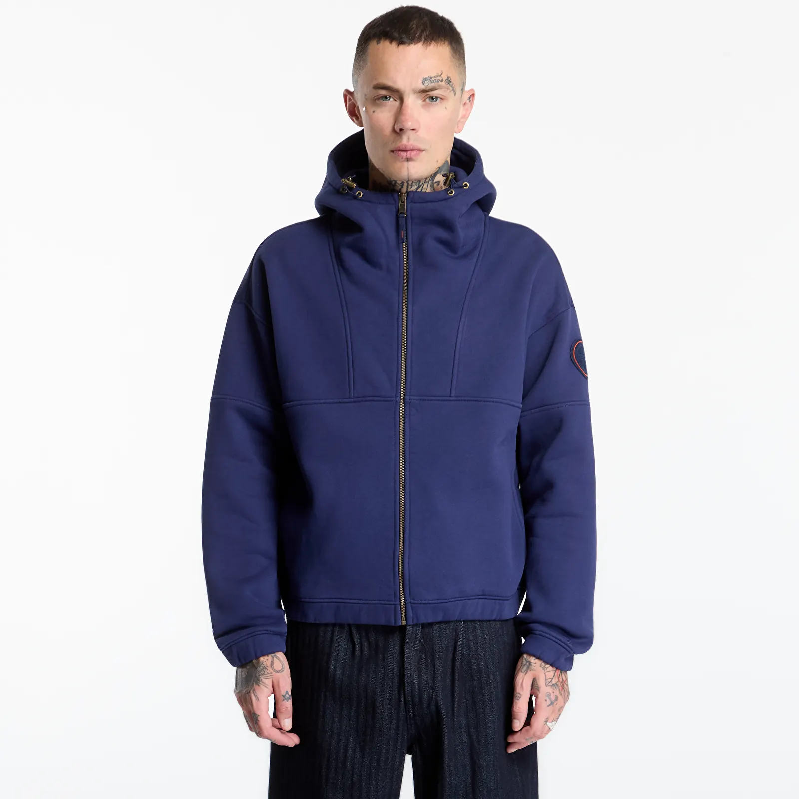 Dukserice Napapijri Bloom Full-Zip Hoodie Blue Academy