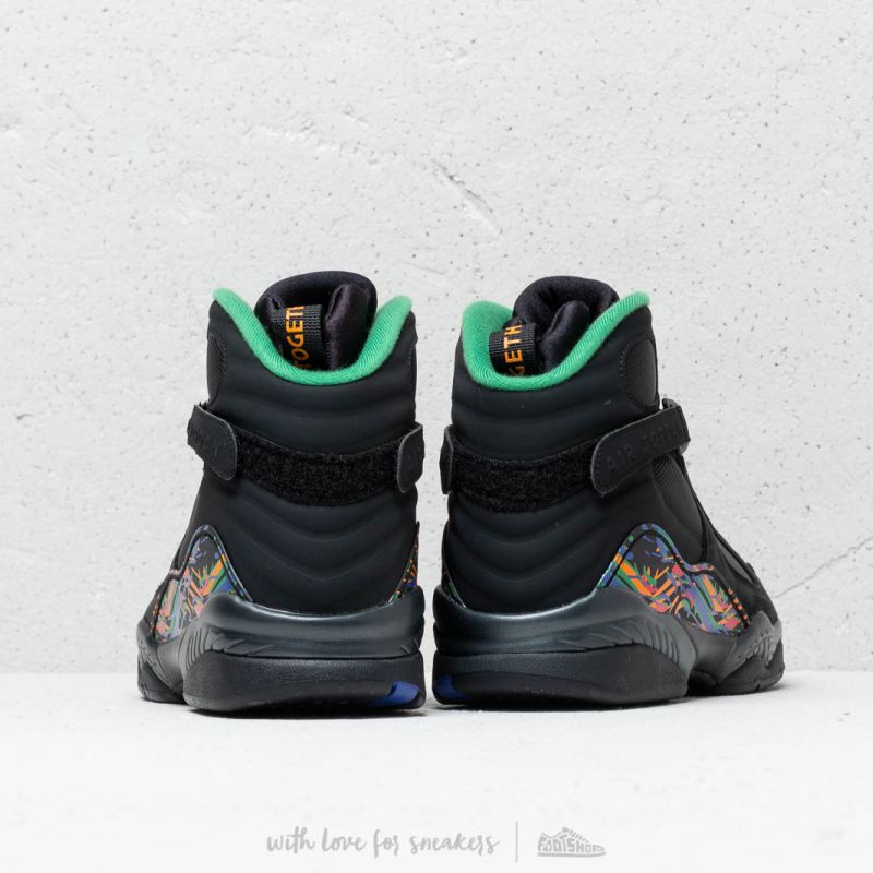 Air Jordan 8 Retro Tinker Air Raid Black/ Light Concord/ Aloe