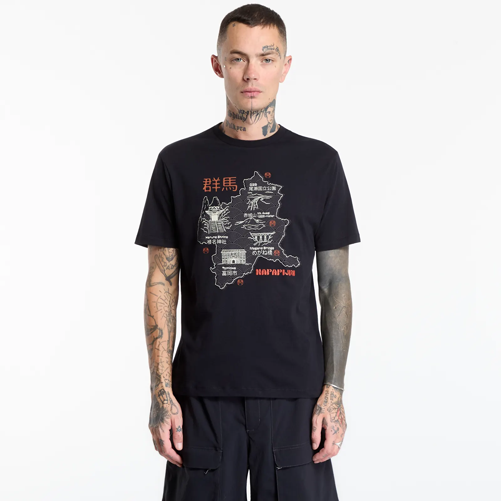 Футболки Napapijri Sunda Short-Sleeve T-Shirt Black Beauty