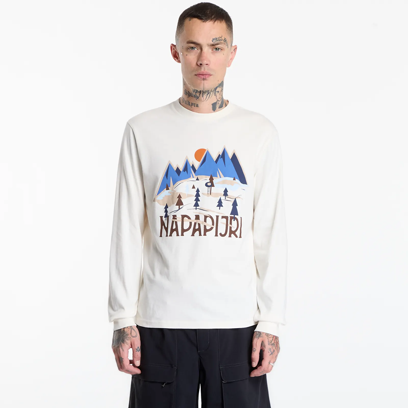 T-shirts Napapijri Tee Long-Sleeve T-Shirt White