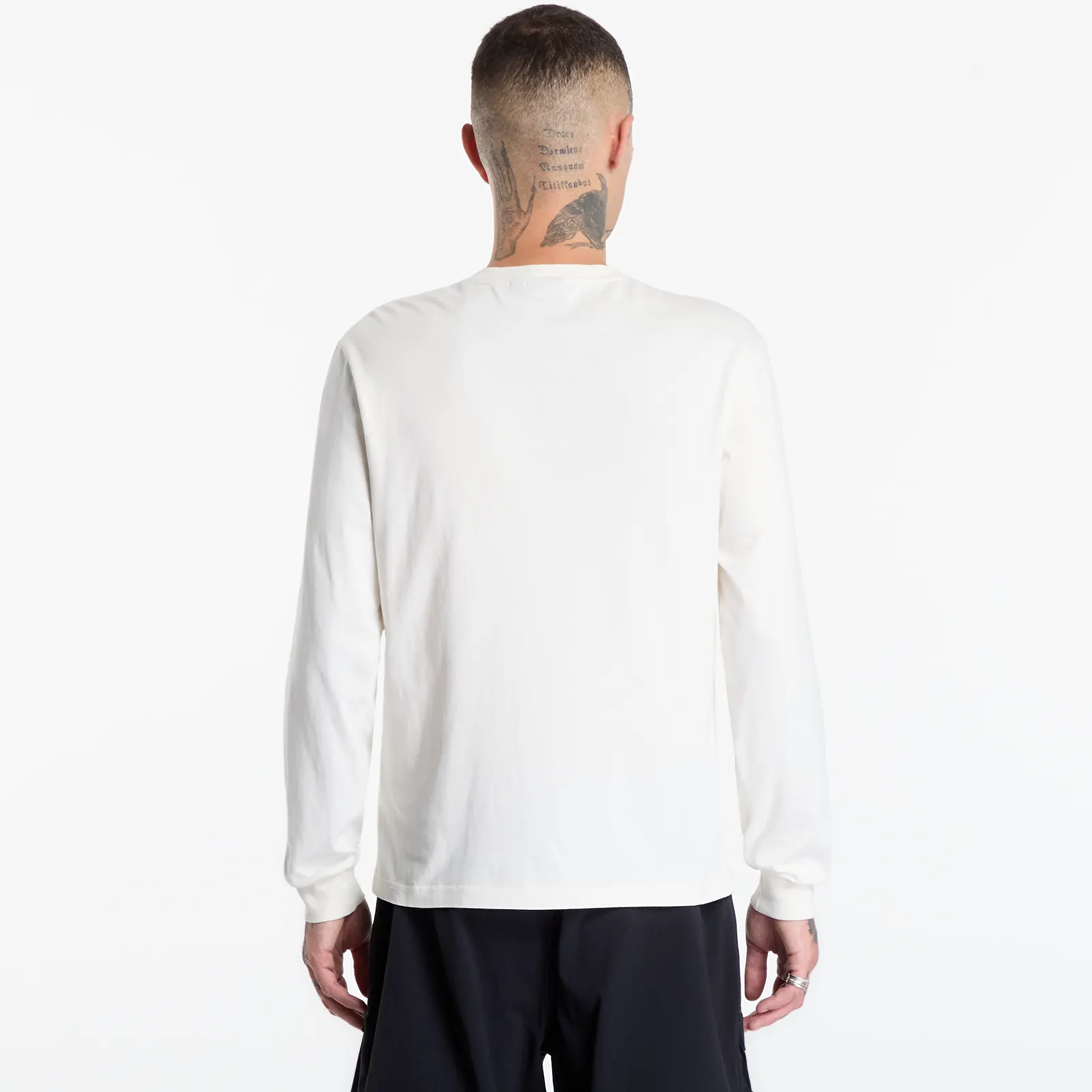 T-särgid Napapijri S-Tee Long-Sleeve White Whisper
