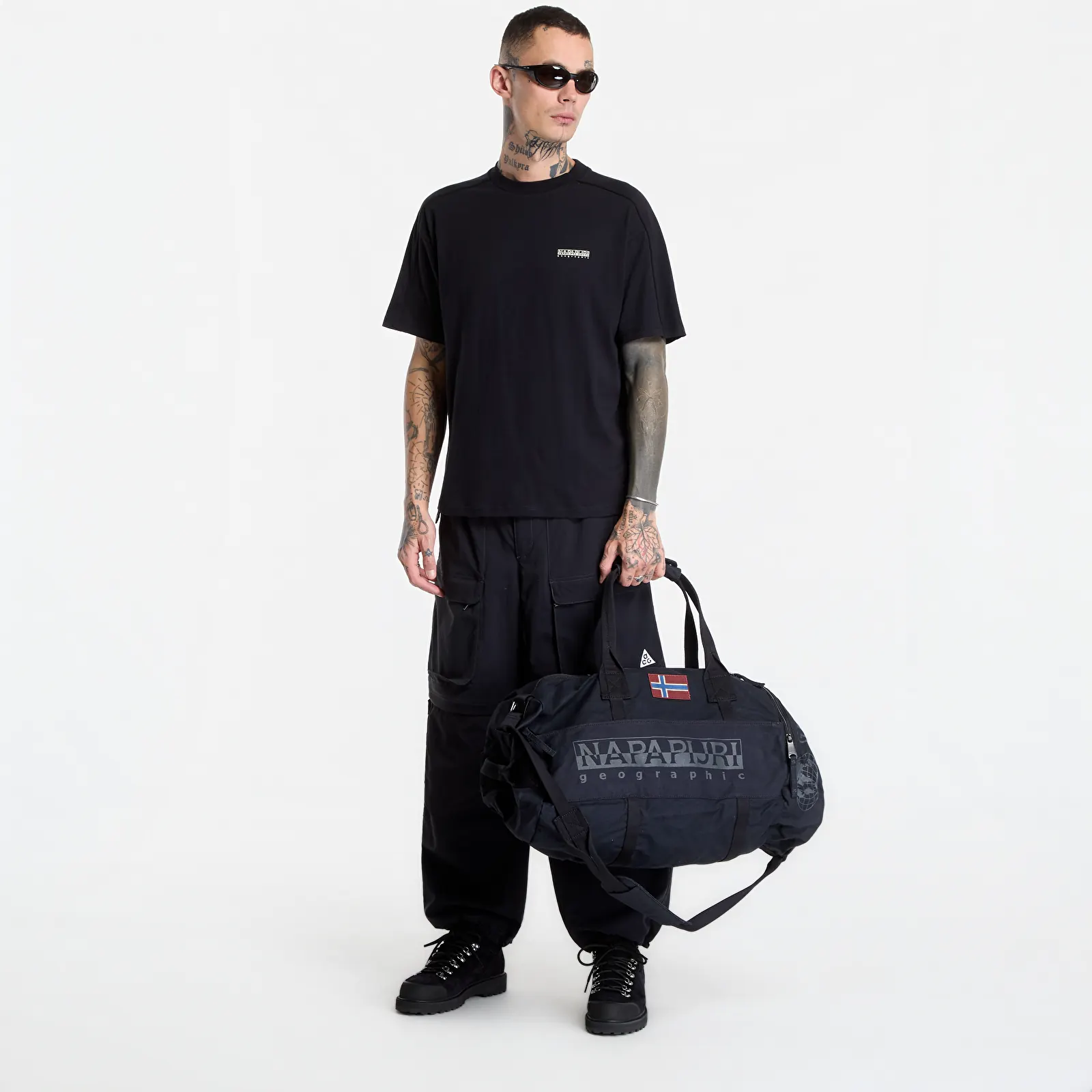 T-Shirts Napapijri S-Teza Short-Sleeve Black Beauty