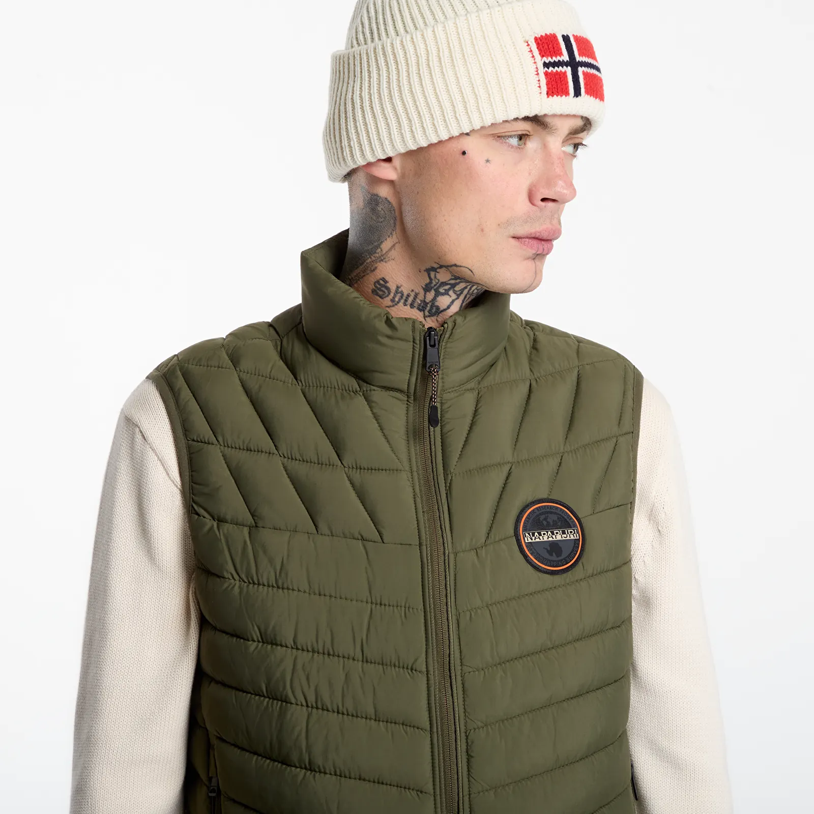 Vests Napapijri A-Lapaz Vest Olive Night